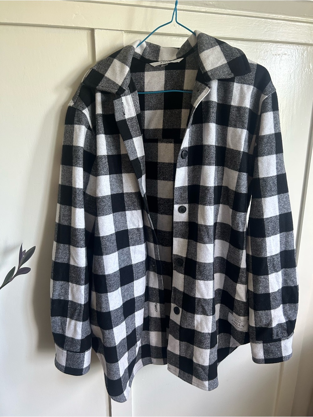 Anian Painters Coat in Buffalo Plaid